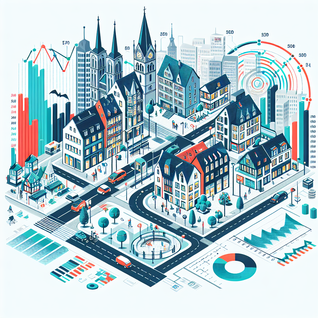 Mietspiegelentwicklung in Hannover Bornum vs. andere Stadtteile.